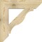 Ekena Millwork Funston Slat Rough Sawn Bracket, Douglas Fir, 6"W x 30"D x 30"H BKT06X30X30FST06RDF - alternate 3